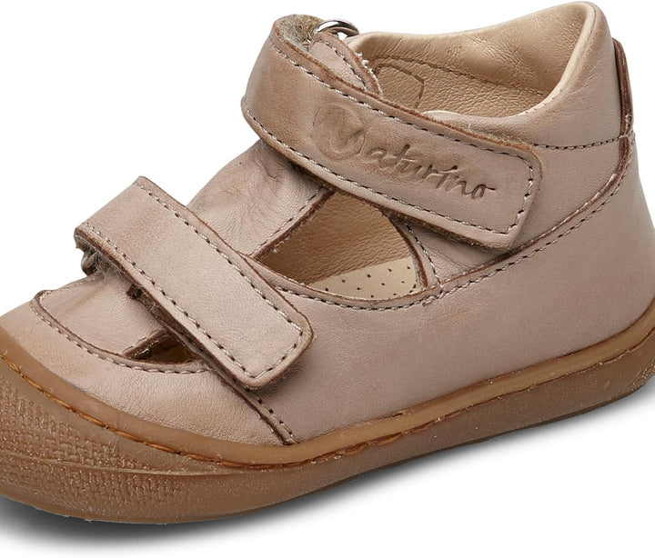 Naturino Halb geschlossene Sandalen 18 EU Grau Tortora 0d08, 18 EU Grau Tortora 0d08