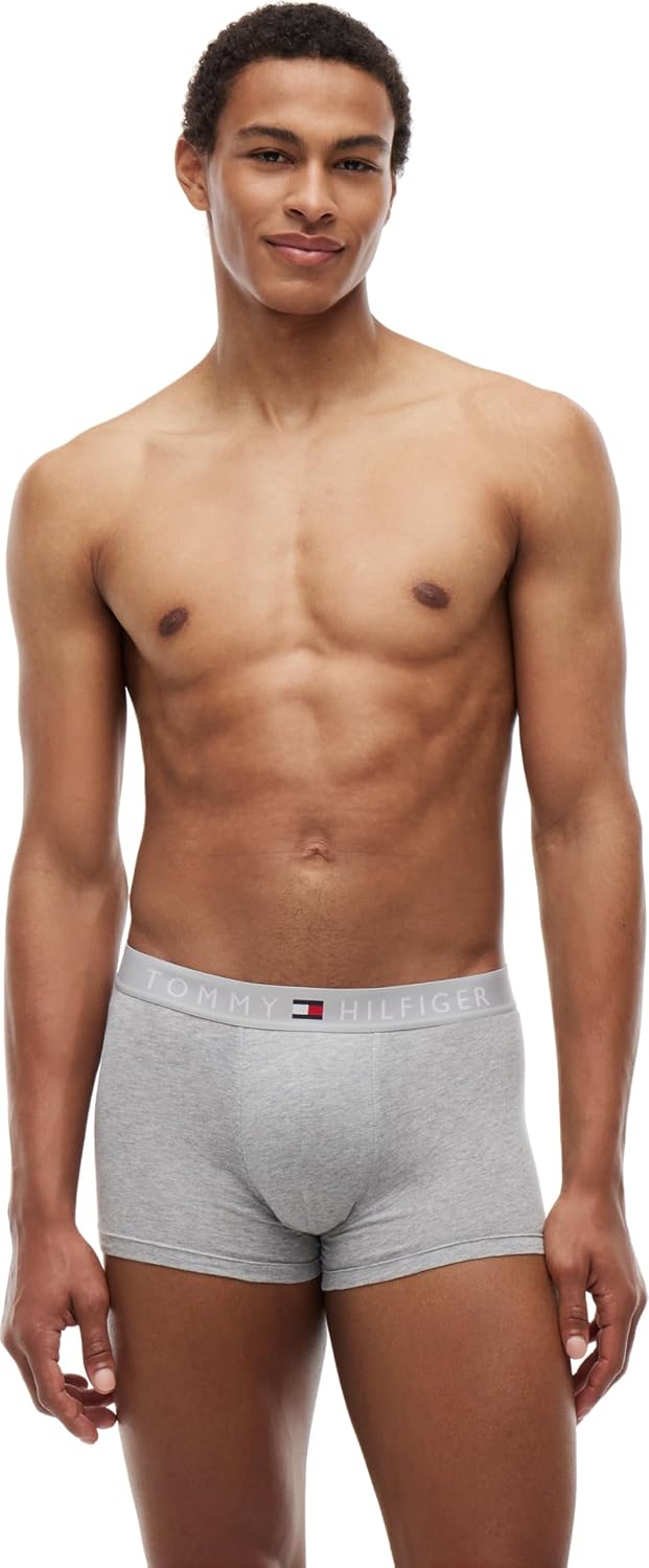 Tommy Hilfiger Boxershorts 3er Pack S Black (des Sky/Grey Htr/des Sky) Legacy, S Black (des Sky/Grey