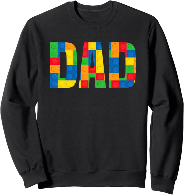 Cool Dad Brick Master Builder Lustige Bausteine Papa Sweatshirt