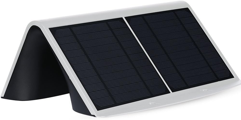 V-TAC Solar-Wandlampe VT-767-7-W 8278 LED 7.00W Tageslichtweiss Weiss, Schwarz