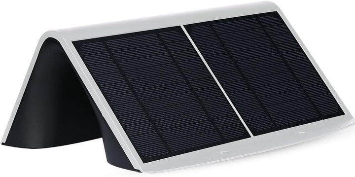 V-TAC Solar-Wandlampe VT-767-7-W 8278 LED 7.00W Tageslichtweiss Weiss, Schwarz