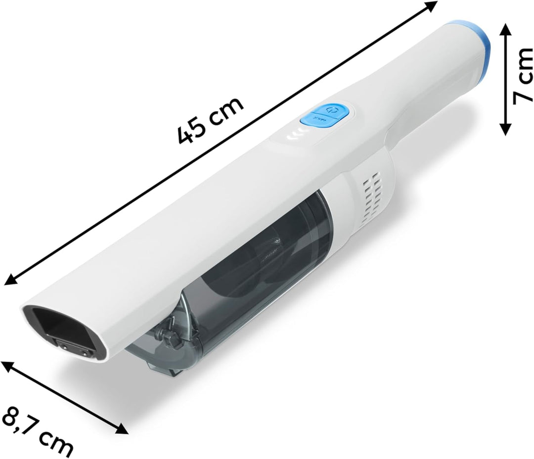 MEDION Handstaubsauger (Akku, kabellos, BLDC-Motor, Mini Staubsauger für Auto, HEPA-13 Filter, Filte