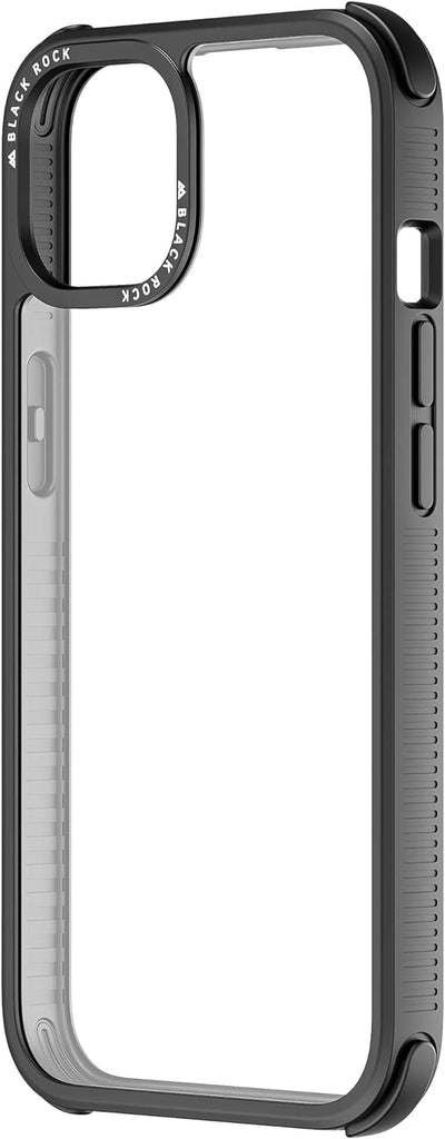 Black Rock - Hülle Robust Transparent Case Passend für Apple iPhone 13 I Handyhülle Transparent, Dur