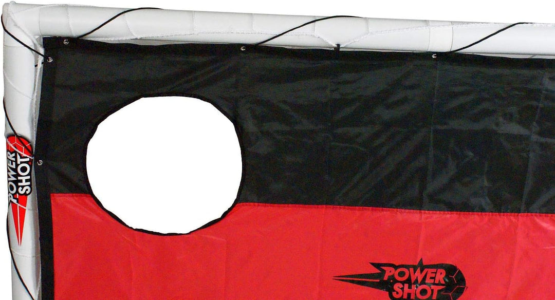 Torwand Fussball Deutschland Fahne - 2. Verschiedene Grössen - Polyester - inkl. Spannseil und Anker