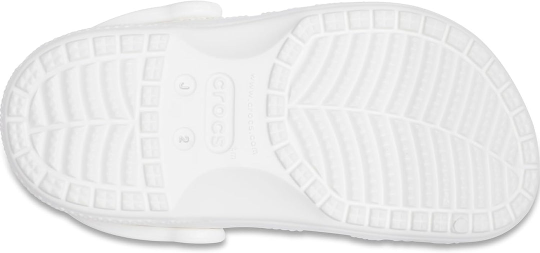 Crocs Baya Clog K Unisex Kinder Clog 27/28 EU Weiss, 27/28 EU Weiss