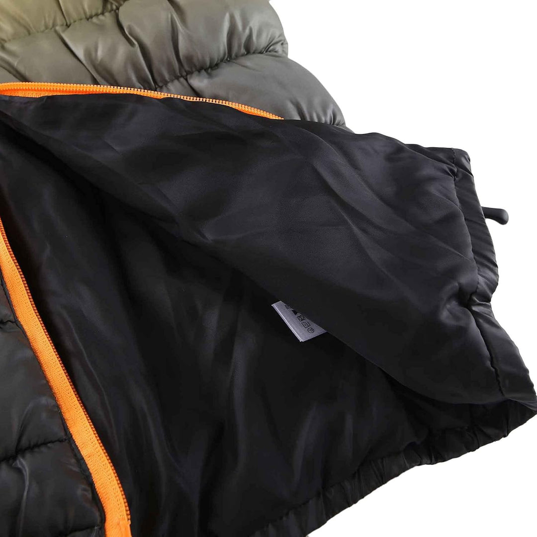 Krumba Jungen Wasserdicht Kapuze Puffer Jacken 146 Schwarz, 146 Schwarz