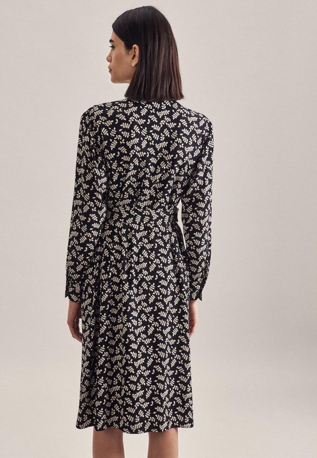 Seidensticker Damen Kleid 40 Schwarz, 40 Schwarz