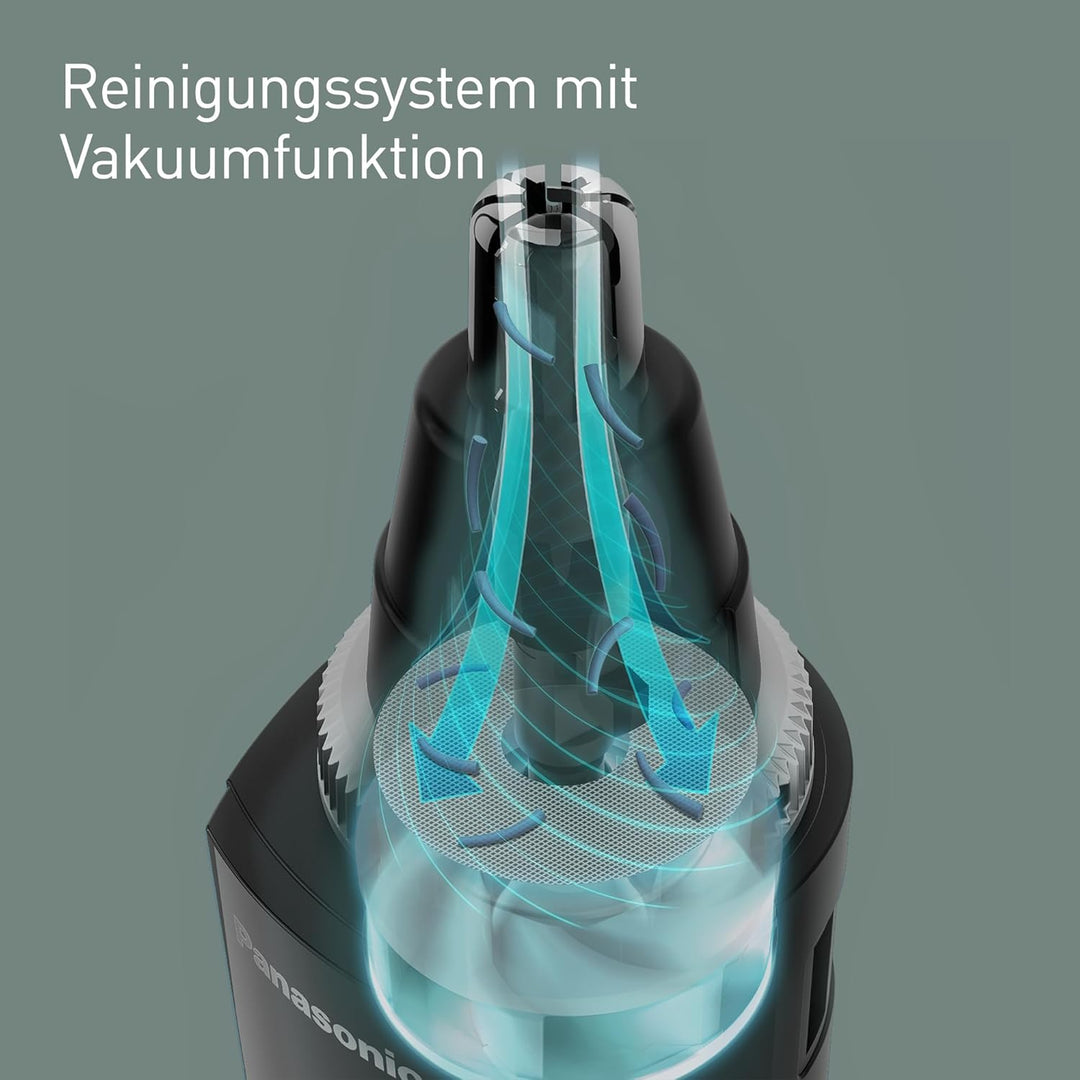Panasonic ER-GN300-K503 Nasenhaarschneider für Männer, Premium-Elektrorasierer, Nasen-, Ohren- und A