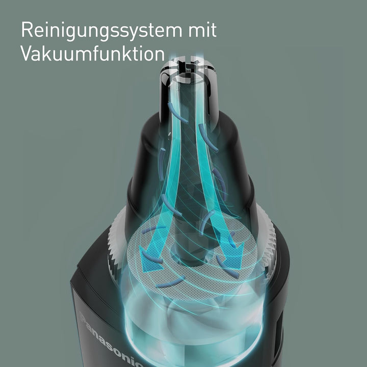 Panasonic ER-GN300-K503 Nasenhaarschneider für Männer, Premium-Elektrorasierer, Nasen-, Ohren- und A
