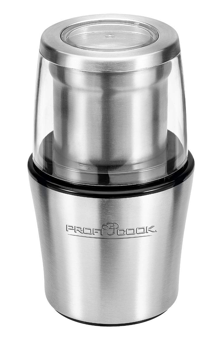 ProfiCook PC-KSW 1021 N, 2-in-1 Kaffeeschlagwerk &amp; Zerkleiner in Einem, für Kaffeebohnen/Gewürze/Nüs