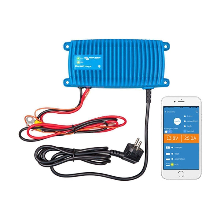 Victron Energy Blue Smart IP67 24-Volt 12 Amp 230V Batterie Ladegerät Bluetooth (CEE 7/7) 24V 12A (C
