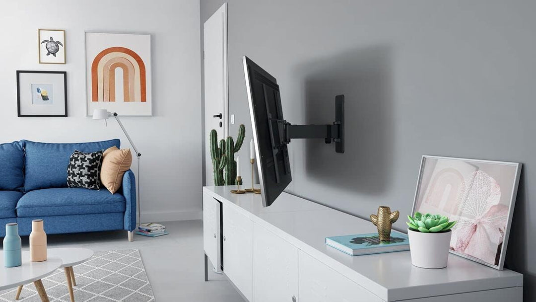 Vogel's Quick TVM 1425 Schwenkbare TV-Wandhalterung für 32-65 Zoll Fernseher, Max. 25 kg, Schwenkbar