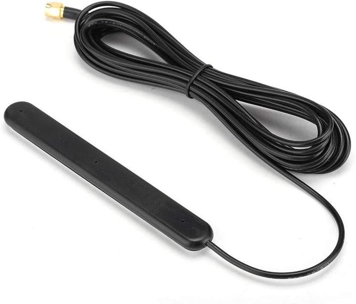 Greensen FM-Antenne, DAB-Antenne Digitale Radioantenne 5M SMA 20dB Signalempfang Klebemontage für FM