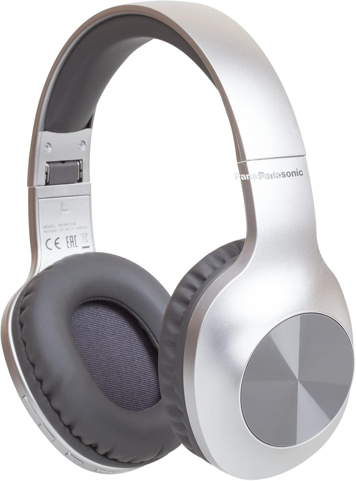 Panasonic RB-HX220BDES Kabellose Over-Ear-Kopfhörer - Ergonomische Passform, Extra Bass, 23 Stunden