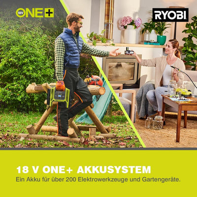 RYOBI 18 V ONE+ Akku-Multikompressor R18MI-0, Digital, max. Druck 10,3 bar, ohne Akku und Ladegerät,