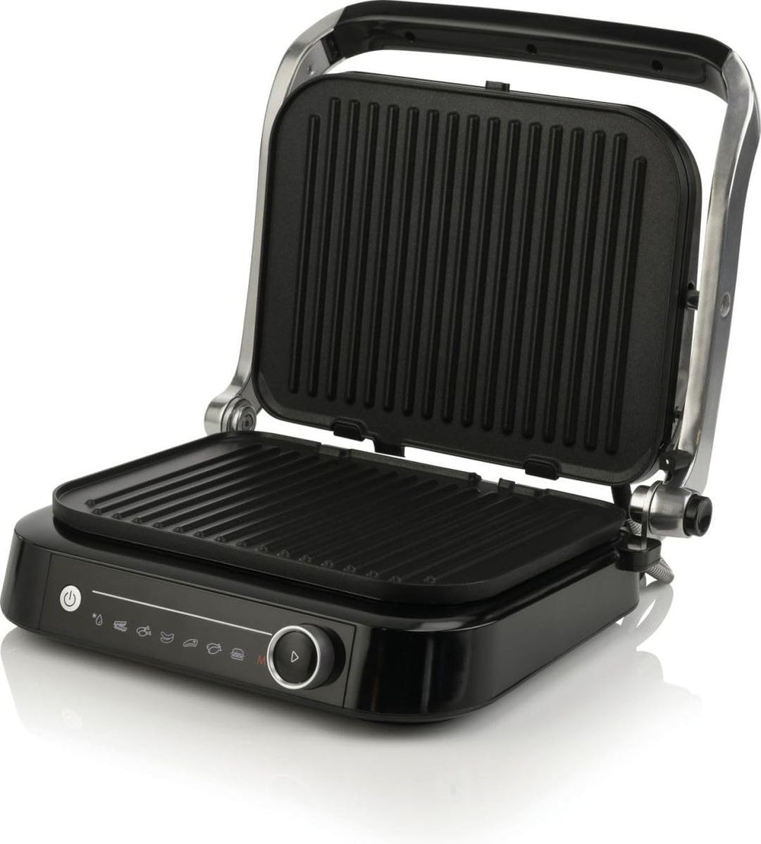 Gorenje Kontaktgrill GCG2100s - schwarz/Silber