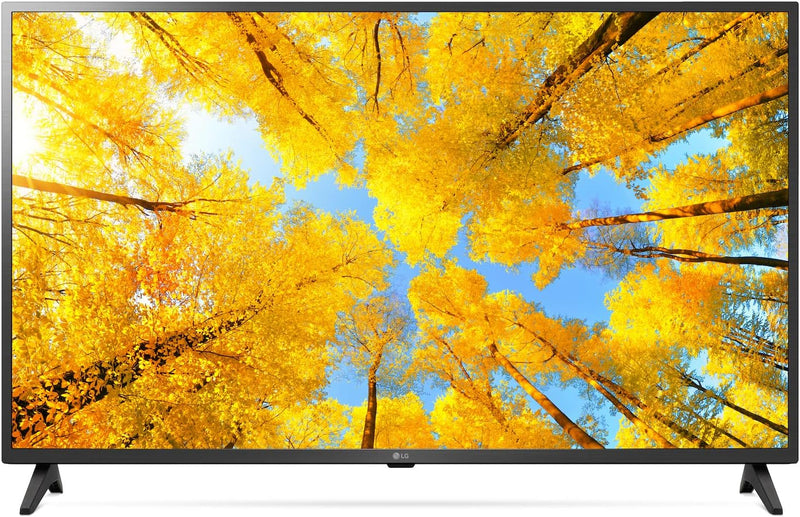 LG 43UQ75009LF 108 cm (43 Zoll) UHD Fernseher (Active HDR, 60 Hz, Smart TV) [Modelljahr 2022] Schwar