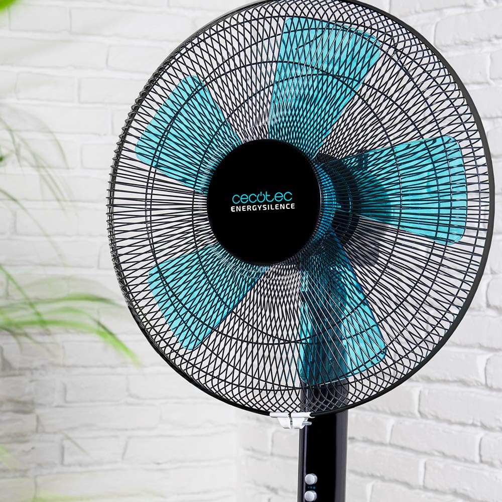 Cecotec EnergySilence 510 Standventilator. 40 W, 5 Flügel mit 40 cm Durchmesser, oszillierend, 3 Ges