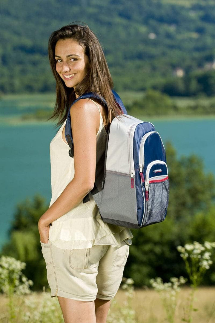 Campingaz Kühltasche Bacpac als Rucksack, blau/grau, 42 x 31 x 13 cm, Rucksack
