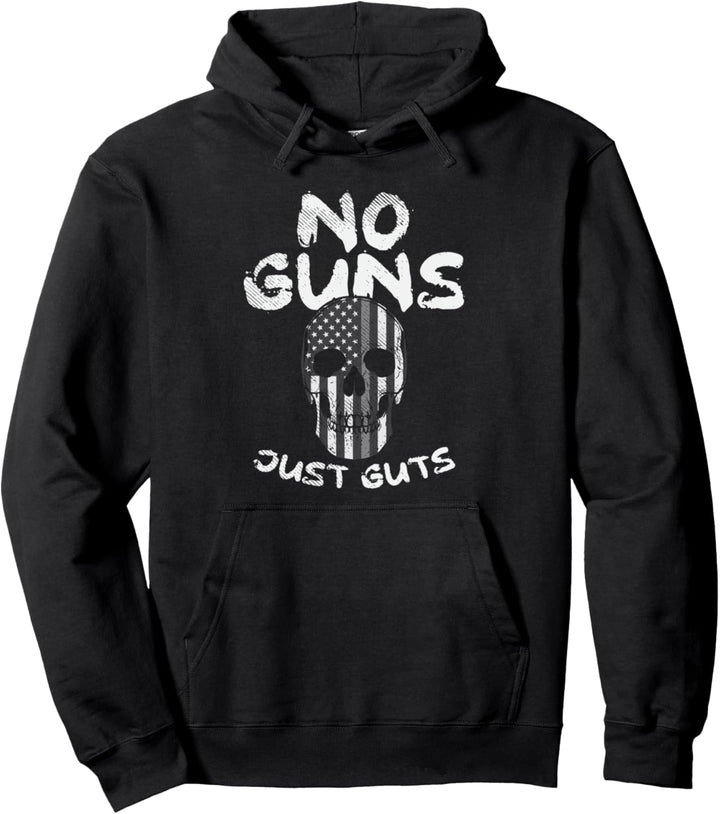 No Guns Just Guts, Prison Officers Union Pullover Hoodie
