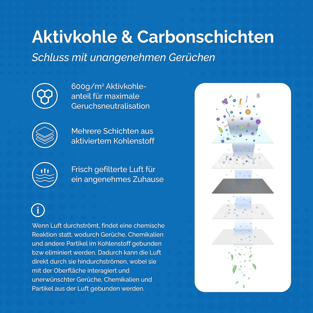 [NEU] 2er Filter-Set für Philips Luftreiniger [AC2882, AC2887, AC2889 & AC3829] – 1 HEPA-Filter und