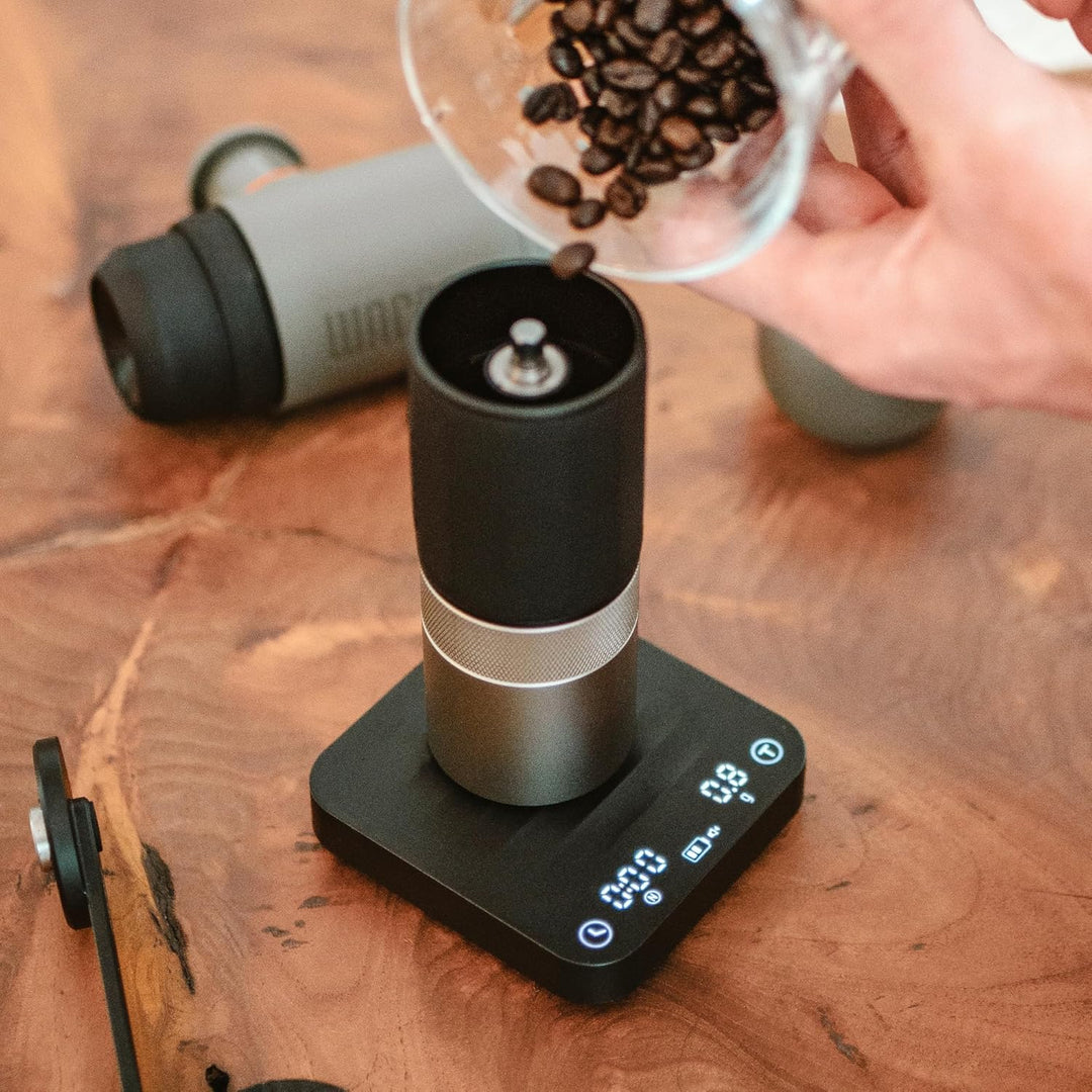 WACACO Exagram Pro Küchenwaage Digital mit Timer, Super-Mini-Küchenwaage mit Transportbox, Drei Modi