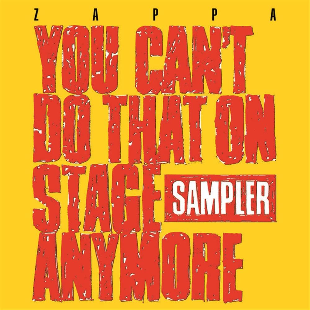 You Can'T Do That on Stage Anymore (Sampler), Vinyl