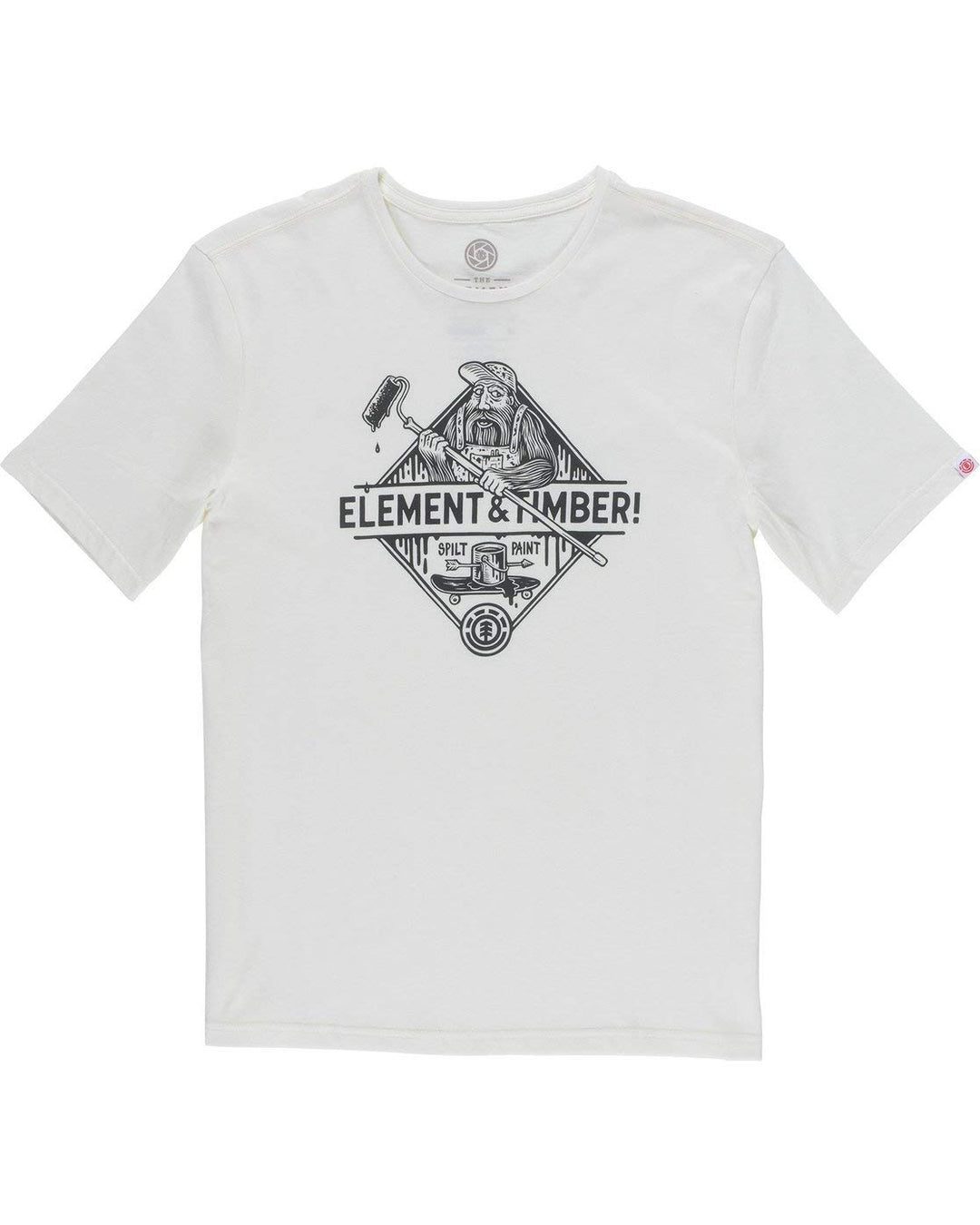 Element Rolling T-Shirt - Off White - S