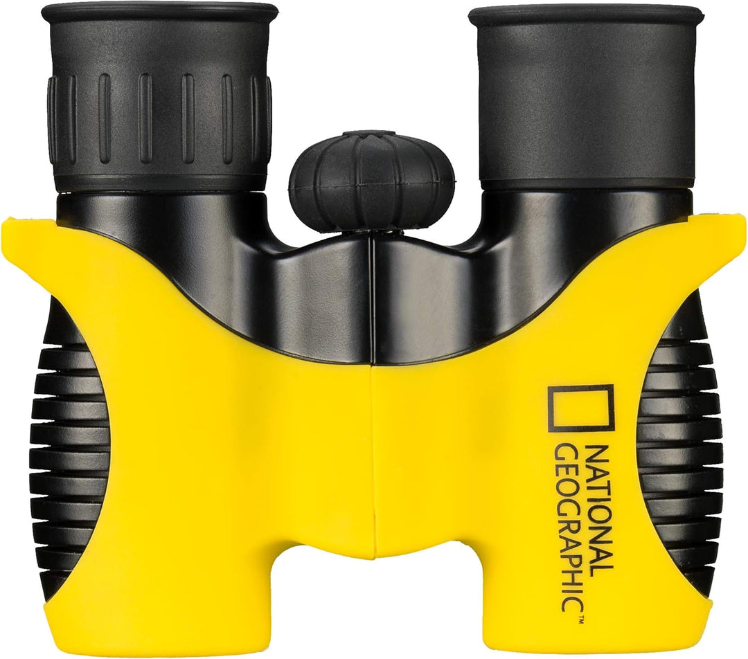 National Geographic Kinderfernglas 6x21, Dioptrienverstellung, inkl. Tasche und Tageriemen & Kompass