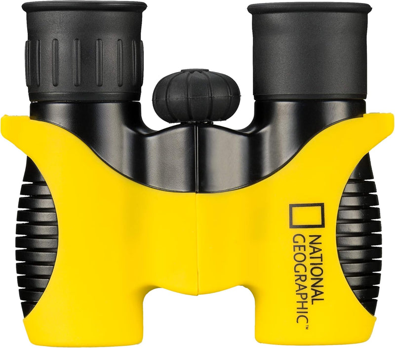 National Geographic Kinderfernglas 6x21, Dioptrienverstellung, inkl. Tasche und Tageriemen & Kompass