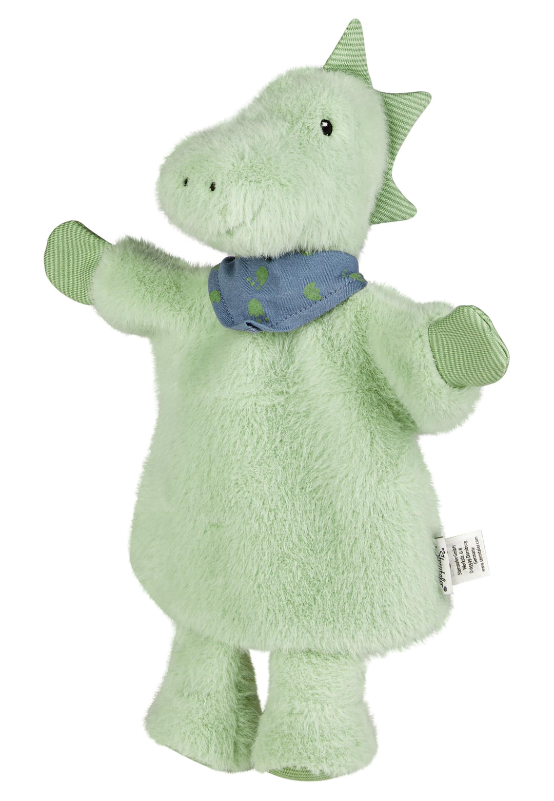 Sterntaler Handpuppe Dino Rexi - weiches Kinder Spielzeug zum Puppentheater, Erzählen, Kuscheln & Sp