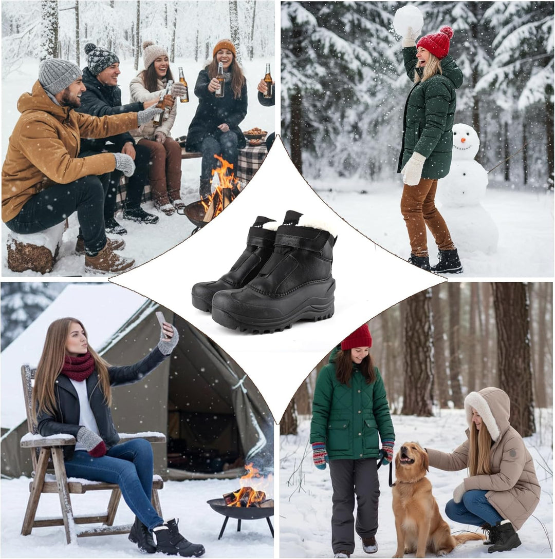 riemot Winterstiefel & Schneestiefel für Damen und Herren – Wasserdicht, Gefüttert und Warm, Rutschf