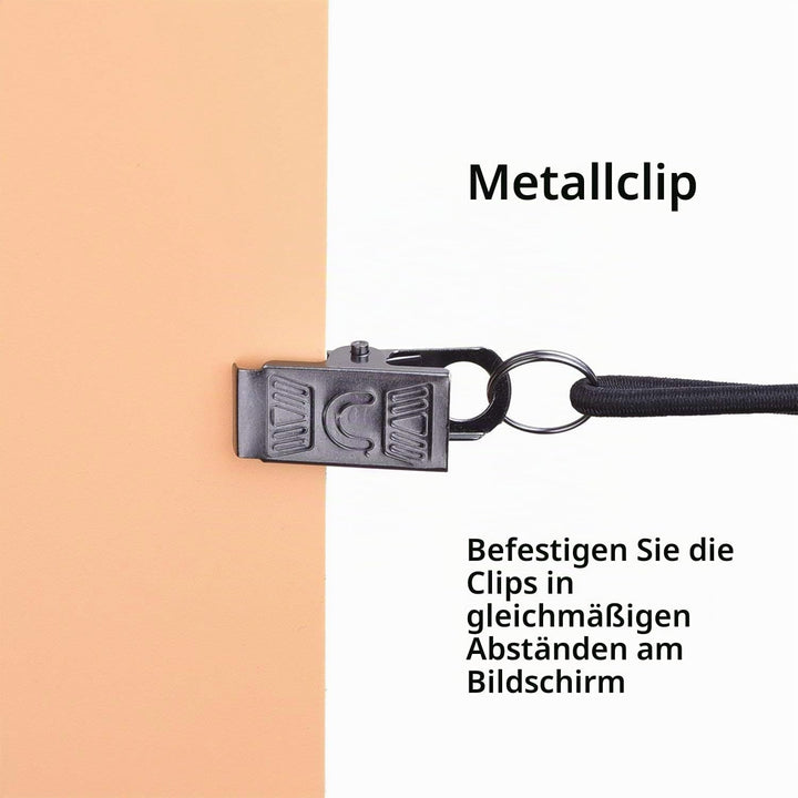Mudder Hintergrund Klammer Halter für Foto Video Studio, 12 Stück, Schwarz