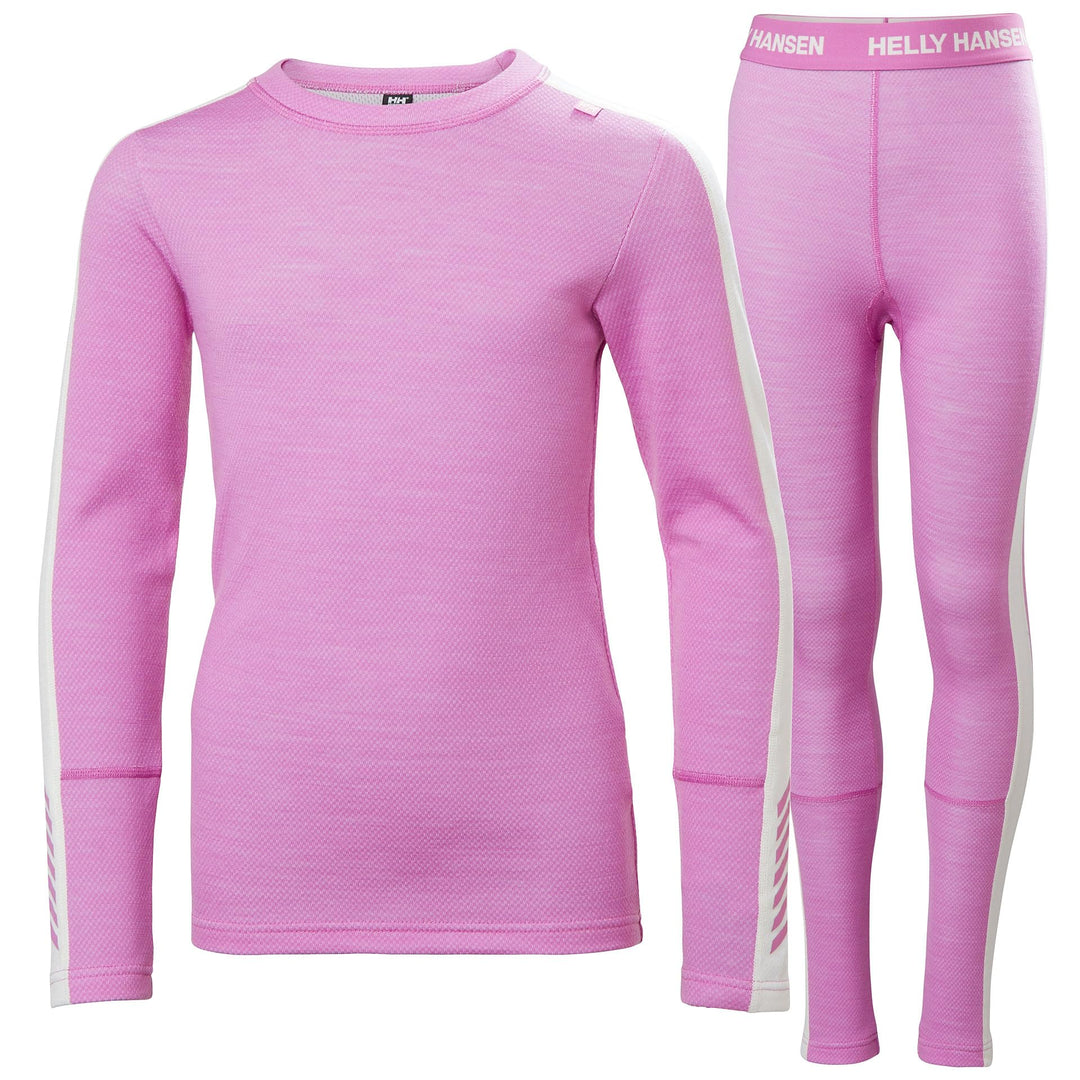 Helly Hansen Unisex Kinder Lifa Merino Set Baselayer 11 089 Meta Pink, 11 089 Meta Pink