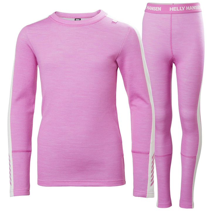Helly Hansen Unisex Kinder Lifa Merino Set Baselayer 11 089 Meta Pink, 11 089 Meta Pink