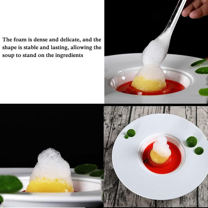 DUEBEL Schaum Kit für Molekulare Gastronomie Kochen, Akku Wiederaufladbar, Tragbar und Effizient Sch