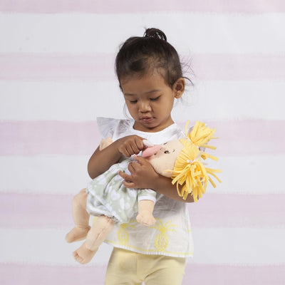 Manhattan Toy Baby Stella Blondes weiches erstes Babypuppe für Alter ab 1 Jahr, 38.1cm, Baby Stella