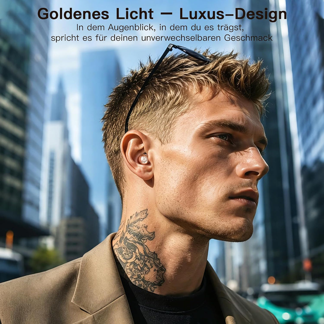 LESUN Upgradierte Schlafkopfhörer, Tag &amp; Nacht 2-in-1, Stilvolles Design, Bequeme Bluetooth Kopfhöre