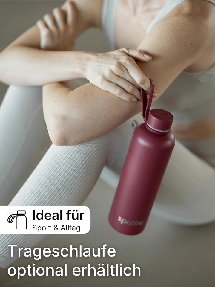 spottle Edelstahl Trinkflasche 1,5Liter – Thermosflasche aus Metall, doppelwandig, vakuumisoliert, K