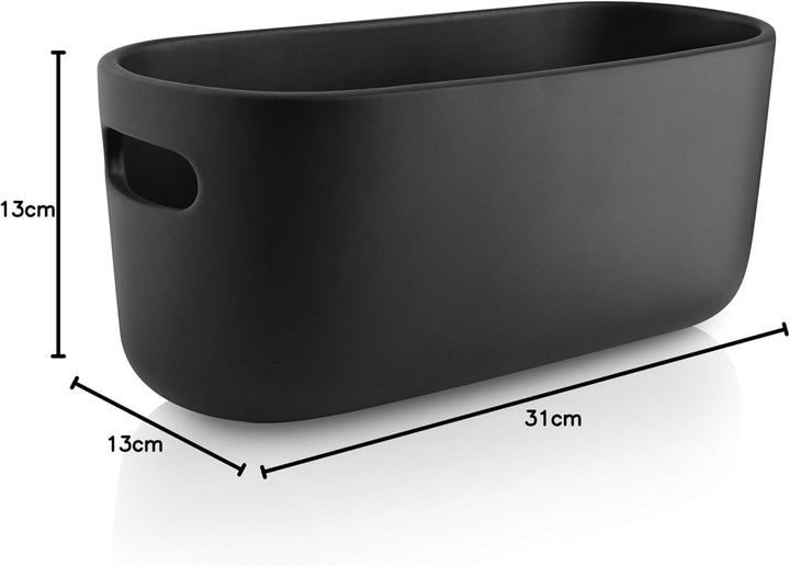 EVA SOLO | Selbstbewässernder Herb-Organiser Black | Verhilft Kräutern zu einem Langen Leben | Schwa
