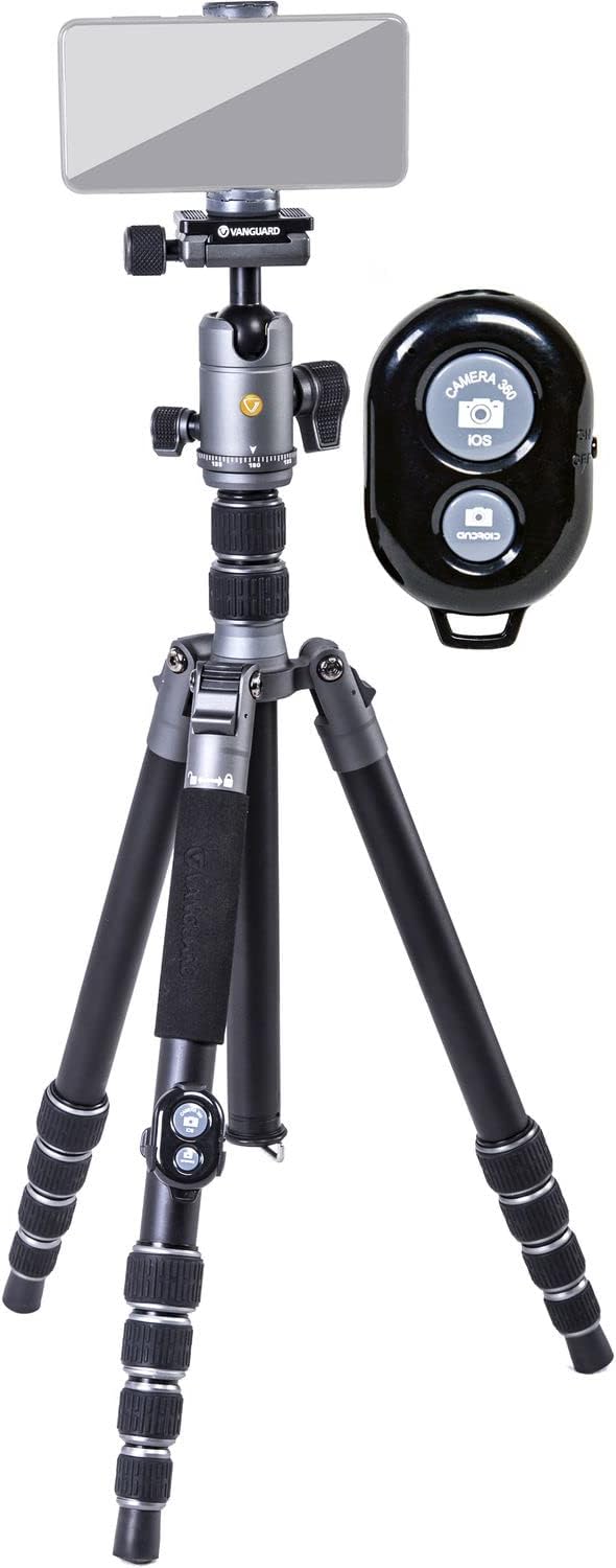 VANGUARD VEO 3GO 265HAB - Reisestativ aus Aluminium, silber Tripod, Tripod