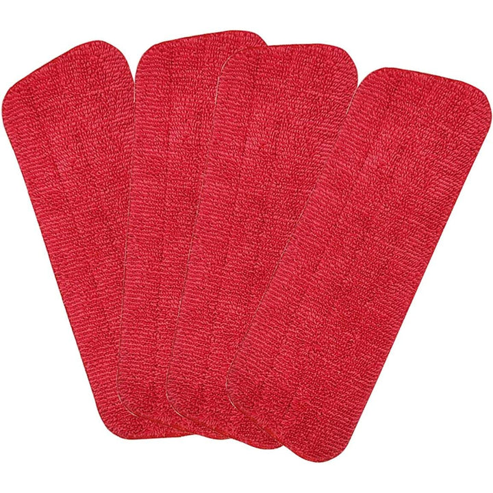 4 -Pack -Mikrofaser -Mop -Pad, Sprühpads -Ersatz, Mop -Reinigungskissen aufdecken, für nasse/trocken