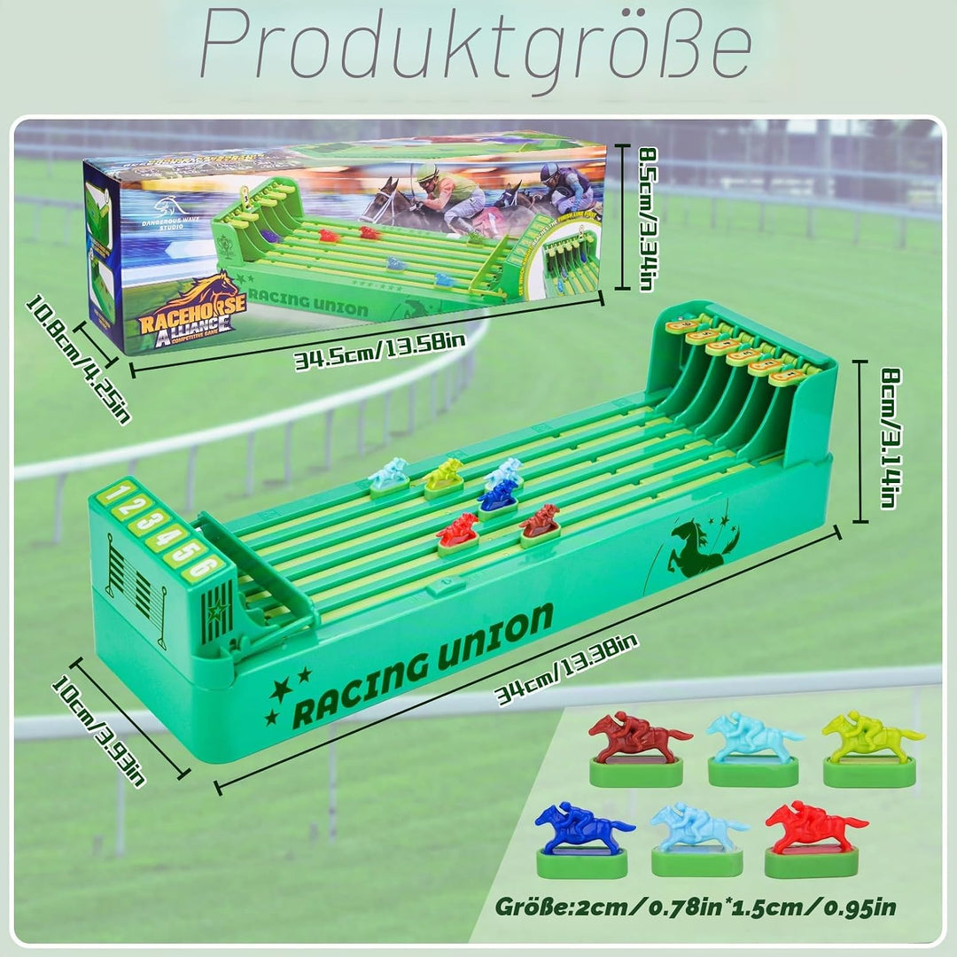 xinrongda Pferderennen Spiel Elektrisch, Horse Racing Game, Tabletop Pferde Spiele, Pferderennen Tis