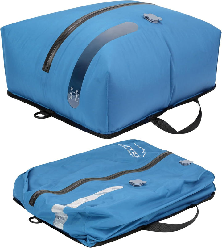 Vakuumbeutel für Kleidung Wiederverwendbar TPU Vakuumierbeutel mit Luftdichtem Ventil Reise Nylon Or