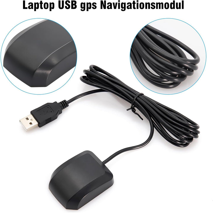 GPS USB Modul VK-162 USB GPS Receiver Water Resistant Für Laptop-PC, GPS-USB-Dongle mit Antenne, unt