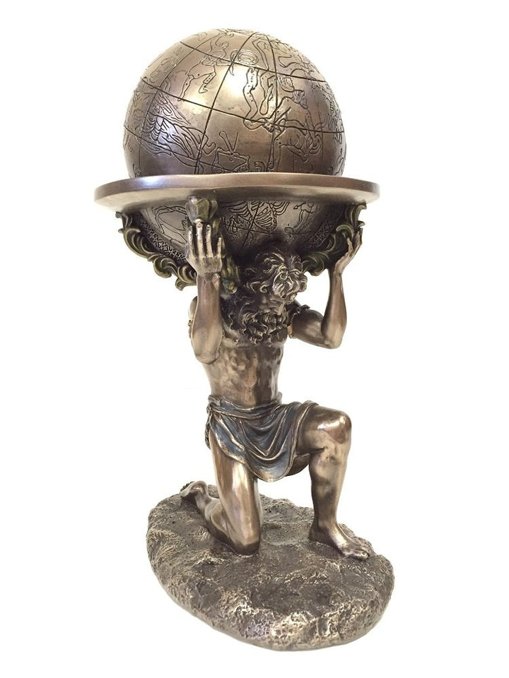 Veronese Design Statue griechischer Titan Atlas trägt die Welt