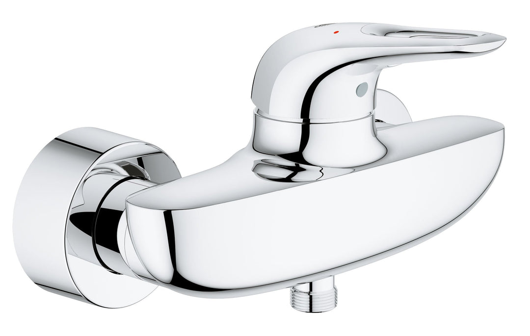 Grohe Eurostyle Einhand Brausebatterie, 1 stück, chrom, 33590003 Brausearmatur (Loop Hebel) Chrom, B