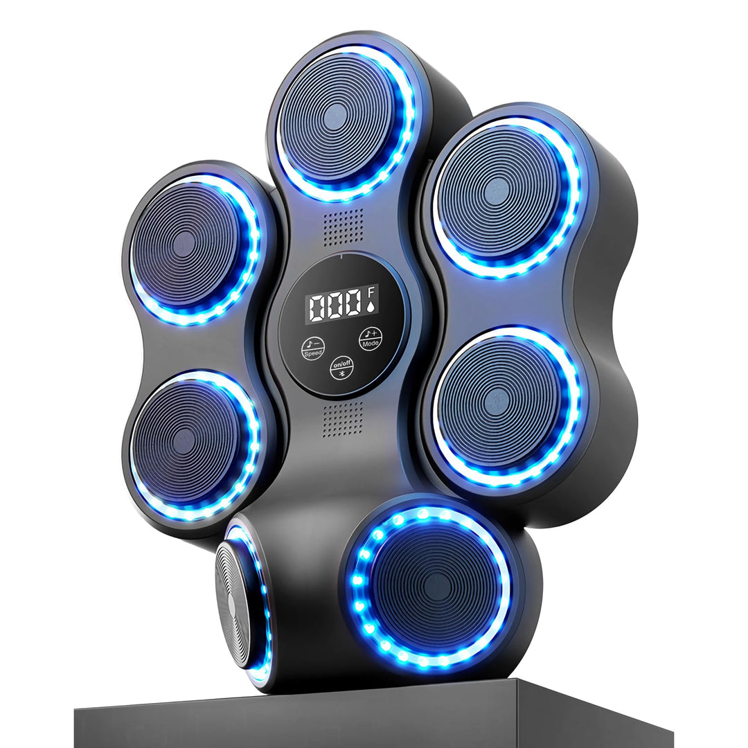 Musik Boxing Maschine - Bluetooth Elektronische Wandmontage Boxtrainingsausrüstung, 9 Modi Boxmaschi