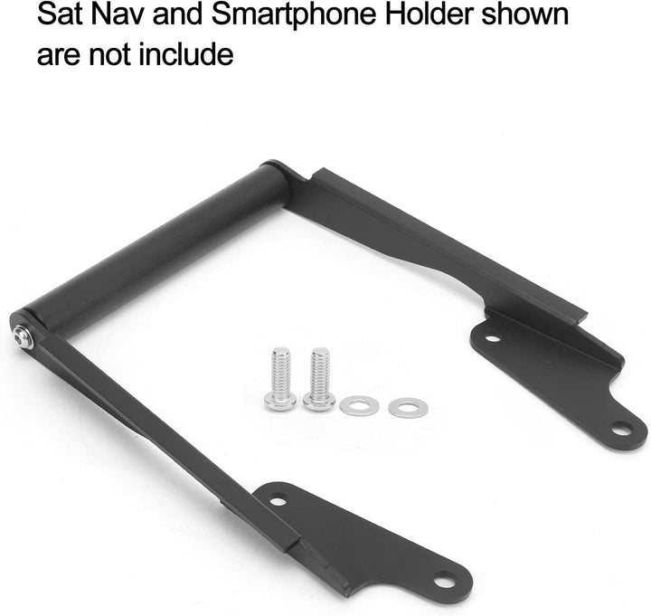 Qiilu Motorrad-GPS-Halterung, Motorrad-Navigationshalterung, Ersatz für MT-09 Tracer 900 2015-2017