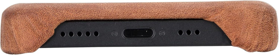 Solo Pelle Lederhülle für das iPhone 14 in 6.1 Zoll Princeton Case Leder Hülle Ledertasche Backcover